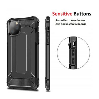 iPhone 11 / 12 Case - Heavy Duty Shockproof Hard Armor Cover For iPhone Pro Max