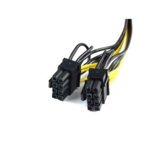 PCI Express 8 Pin Splitter Cable PCIE To 2x 8Pin / 6 + 2 Pin Dual Power Wire Y