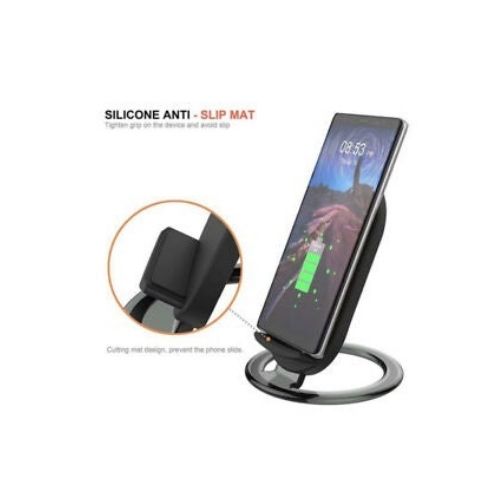 Qi Wireless Fast Charger High Power Docking Stand Holder 15W Vertical Horizontal