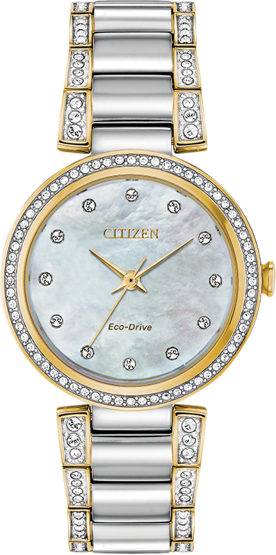 Citizen Eco-Drive Silhouette Crystal