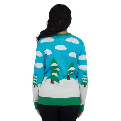 Women's Frosty the Blowman Snowman Ugly Christmas Sweater