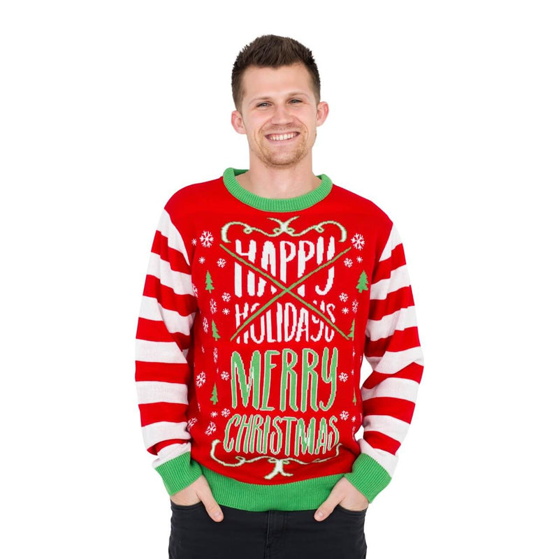 Happy Holidays Merry Ugly Christmas Sweater