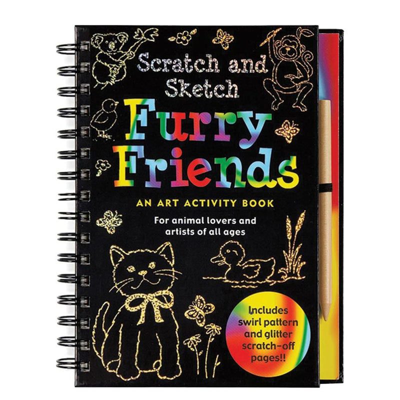 Scratch & Sketch Art Activity Books