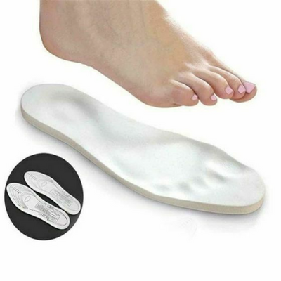 MEMORY FOAM INSOLES ORTHOPEDIC SHOE FOOT MENS WOMENS UNISEX COMFORTABLE 1/2Pair