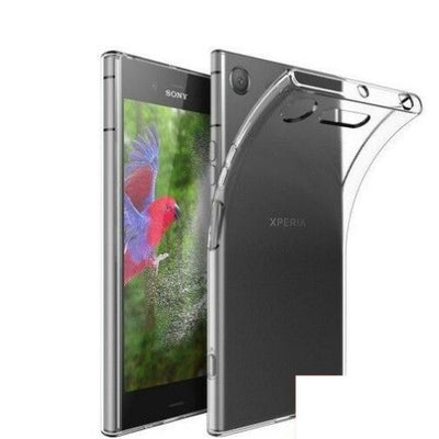 For Sony Xperia XZ1 Case - Crystal Clear Thin Soft TPU Transparent Back Cover