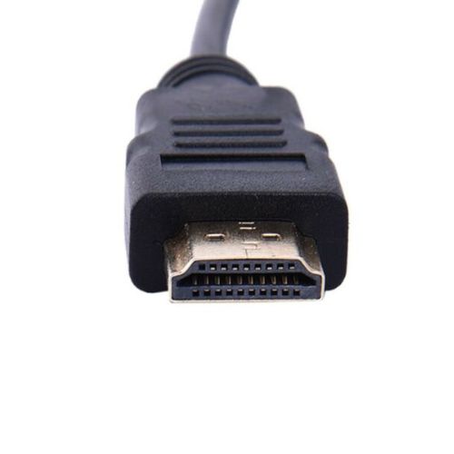 6ft 1080p HDMI Male to VGA Male Adapter Converter Cable 15 Pin For PC HDTV DVD