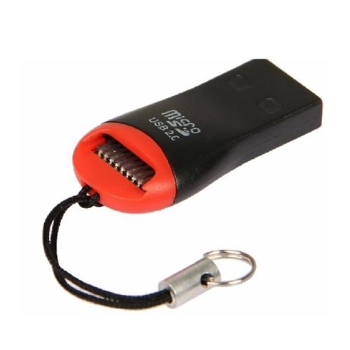 Portable USB 2.0 Flash Drive Adapter Micro SD and Micro SDHC Memory Card Reader