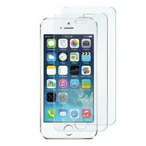 Premium Tempered Glass Screen Protector Cover For iPhone SE 5S 5C 5 (2 PACK)