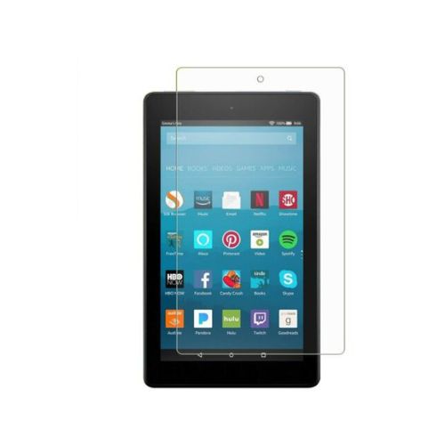 [2 Pack] Tempered Glass Screen Protector for Amazon Kindle Fire 7 / HD 8 / HD 10