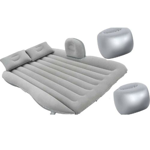 Portable Travel Camping Inflatable Air Mattress with Pillow Fits Most Car SUV