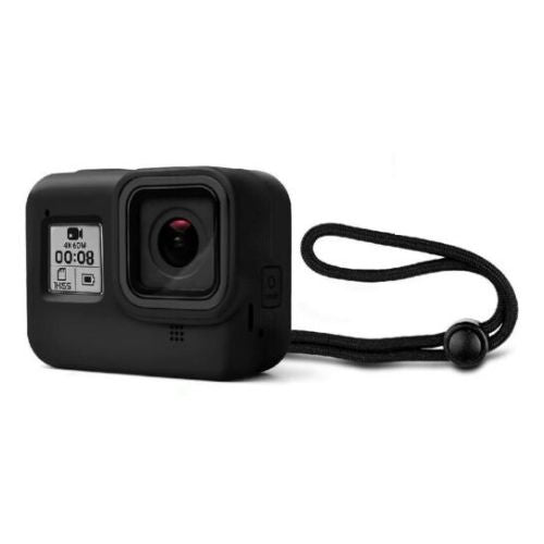 For GoPro Hero 8 Case - Silicone Rubber Sleeve Protective Housing Frame Cover