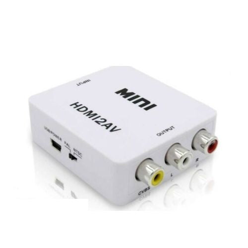 HDMI to RCA 1080P HDMI to 3RCA CVBS AV Composite Converter Video Audio Adapter