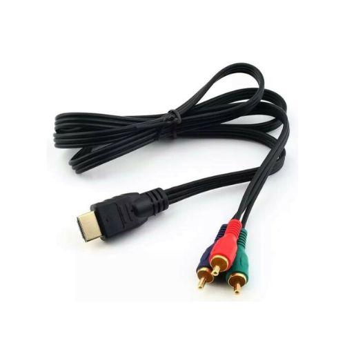 HDMI Male To 3 RCA Video Audio AV Component Converter Adapter Cable HDTV 1080P