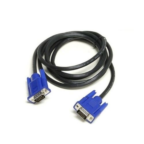 VGA to VGA Cable Male To Male 1.5m SVGA Monitor Cord Blue Plug for PC Computer