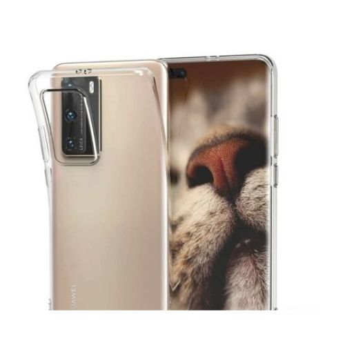 For Huawei P40 Pro Case - Clear Thin Soft TPU Transparent Silicone Cover