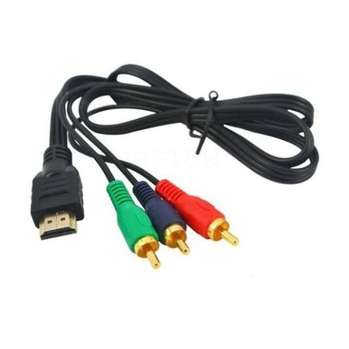 HDMI Male To 3 RCA Video Audio AV Component Converter Adapter Cable HDTV 1080P