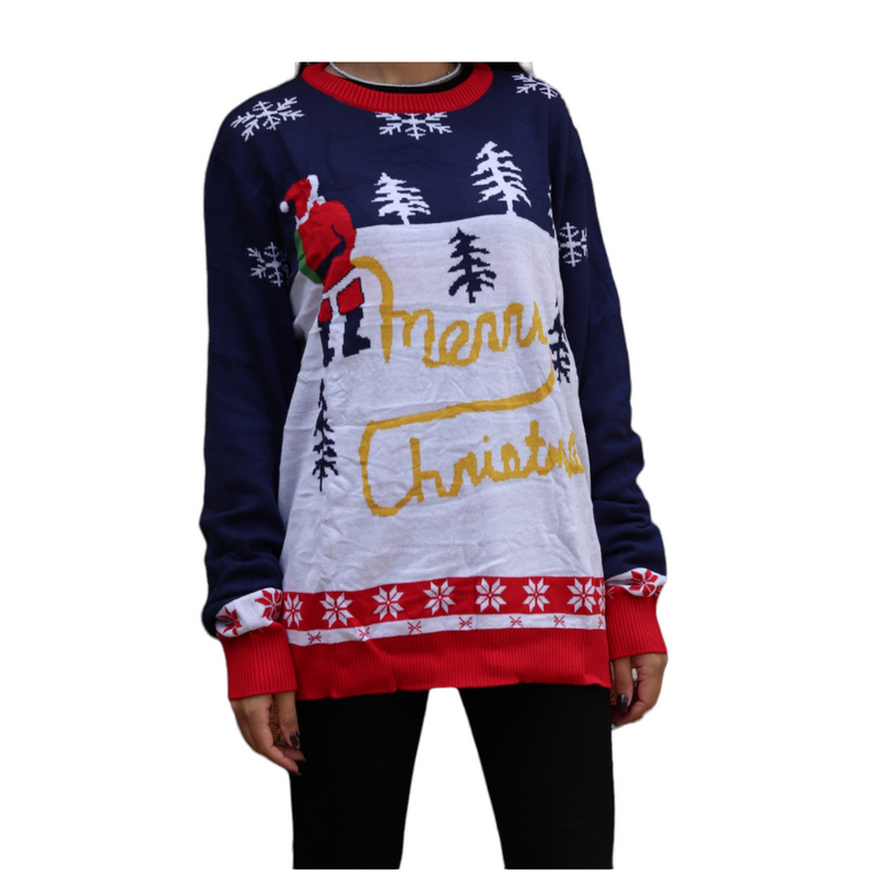 Women’s Yellow Snow Ugly Christmas Sweater