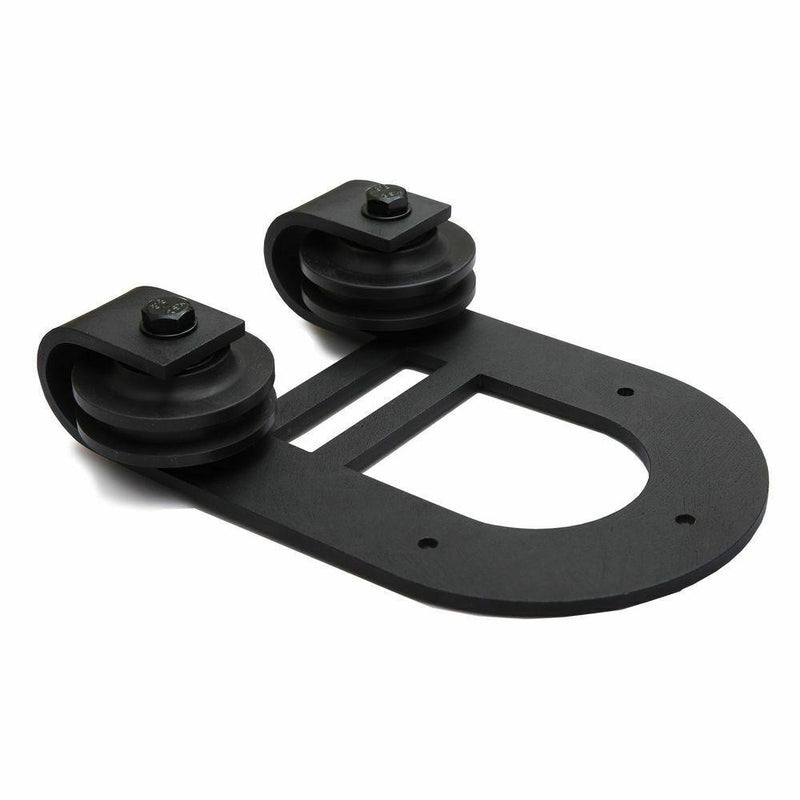 3.66M Antique Classic Style Single Sliding Barn Door Hardware Track Roller Kit