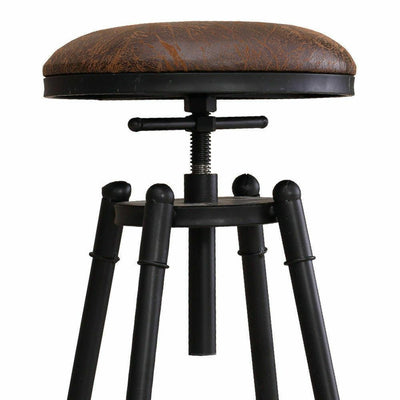 2x Levede Rustic Industrial Bar Stool Kitchen Stool Barstool Swivel Dining Chair