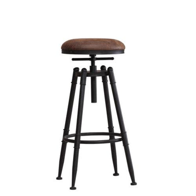 2x Levede Rustic Industrial Bar Stool Kitchen Stool Barstool Swivel Dining Chair