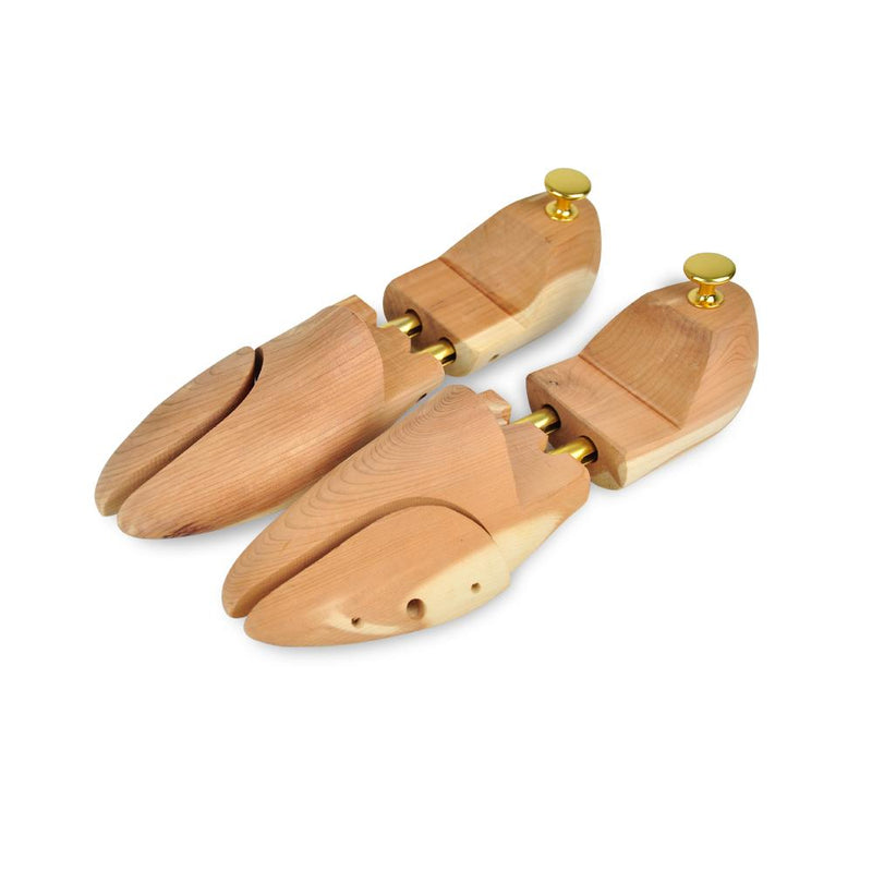 Adjustable Wooden Shoe Shoes Sneakers Tree Shape Stretcher in Size 45 to 46