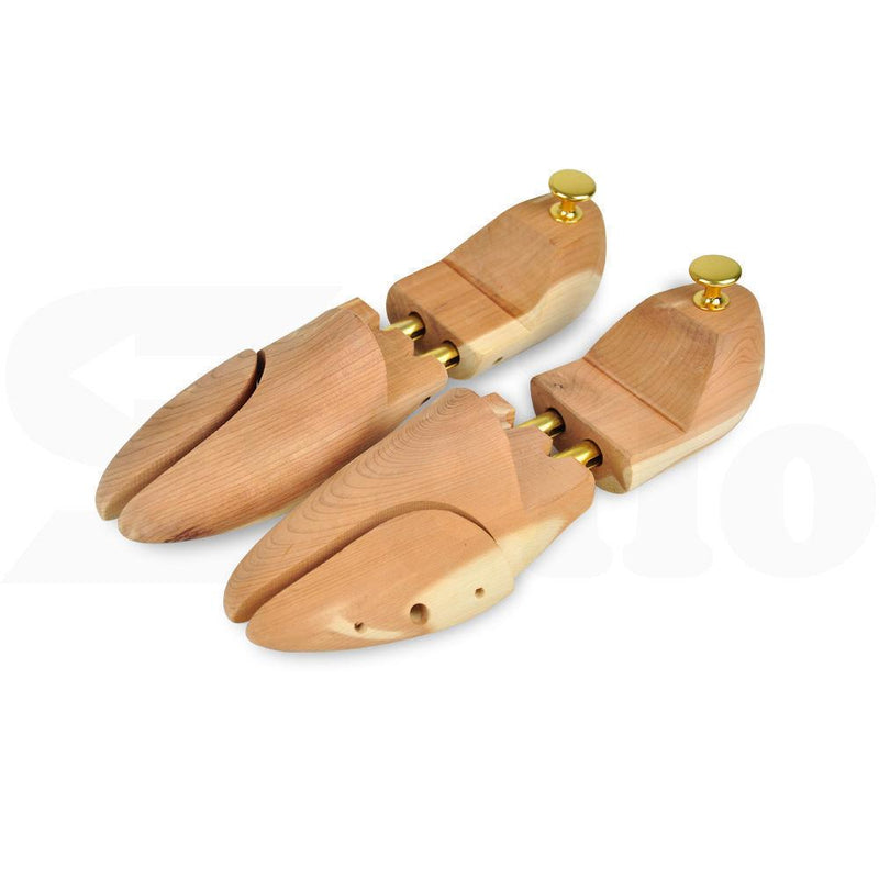 Adjustable Wooden Shoe Shoes Sneakers Tree Shape Stretcher in Size 45 to 46