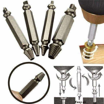 Easyout – Damaged Screw Extractor (4pcs)