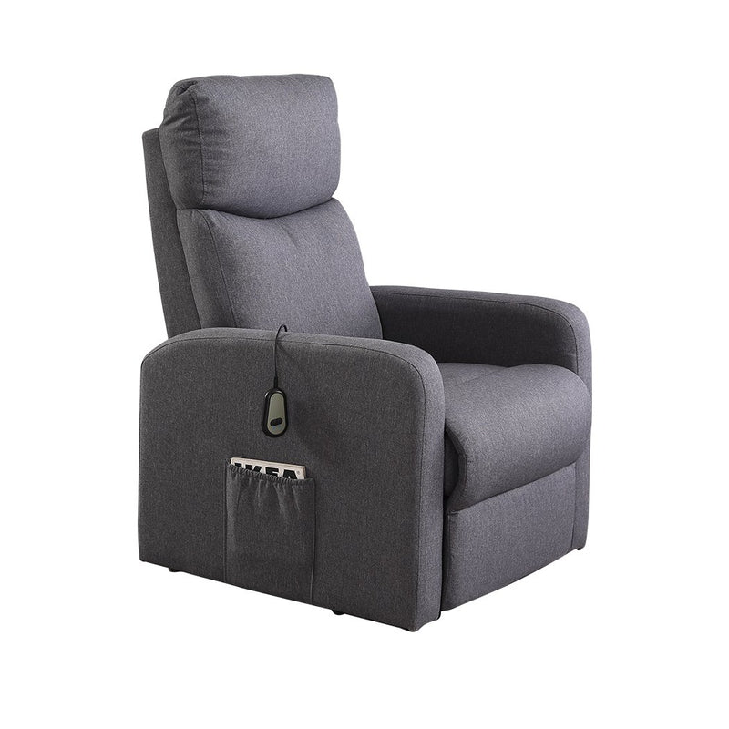 Levede Grey Power Lift Recliner With Massage And Heat