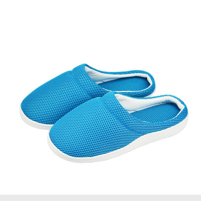 Summer Women Men Bamboo Cooling Gel Slippers Anti-faigue Sandals Shoes Size L