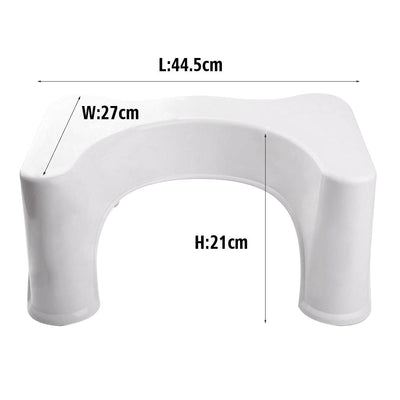 2 Pcs Most Comfortable Toilet Potty Stool Consitipation Relief