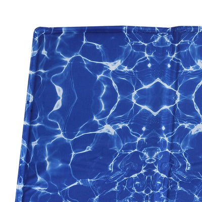 PaWz Reversible Cooling Mat-80x60cm-Wave Pattern Extra Large