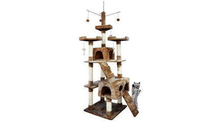 2.1M PaWz Pet Cat Tree Scratching Post Scratcher Trees Pole Gym Condo Furniture