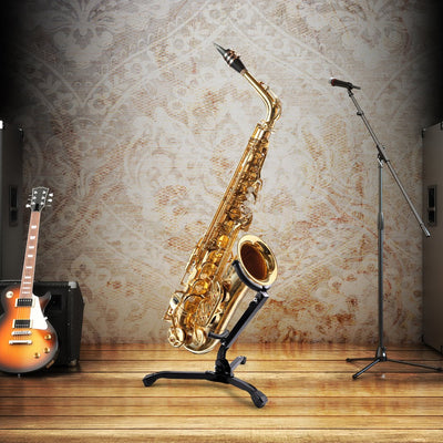 Saxophone Stand Tripod Instrument Holder Foldable for Alto Tenor Sax Portable