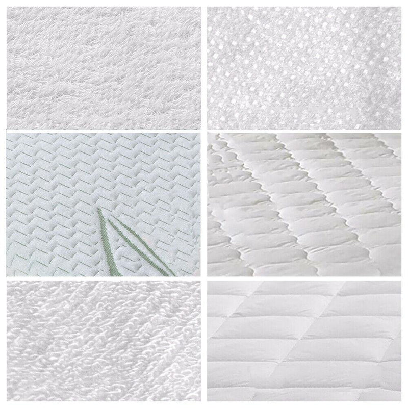 DreamZ Fitted Waterproof Bed Mattress Protectors Covers Queen