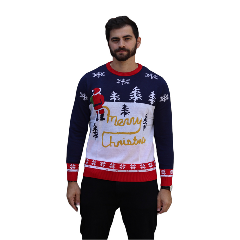 Yellow Snow Ugly Christmas Sweater