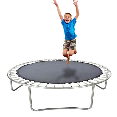 15 FT Kids Trampoline Pad Replacement Mat Reinforced Outdoor Round Spring Cover