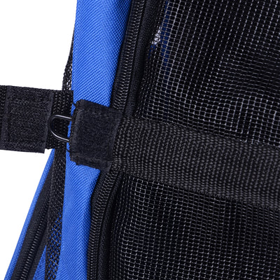 PawHut 4in1 Pet Backpack Carrier Car seat Dog Cat Rolling Luggage Crates