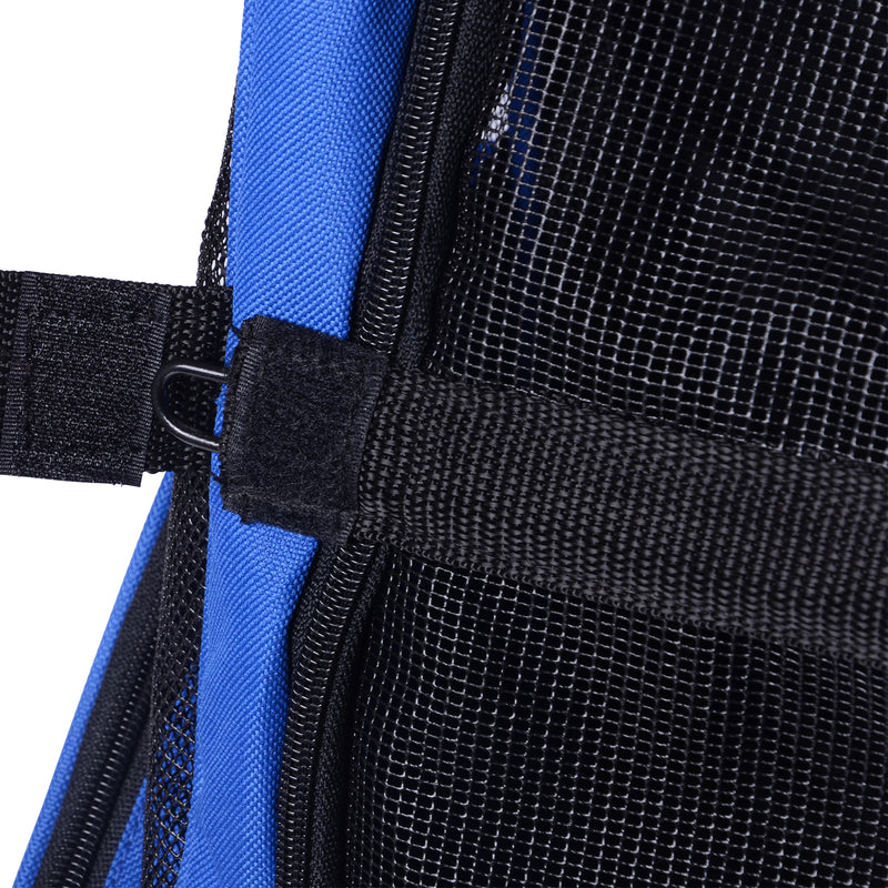 PawHut 4in1 Pet Backpack Carrier Car seat Dog Cat Rolling Luggage Crates