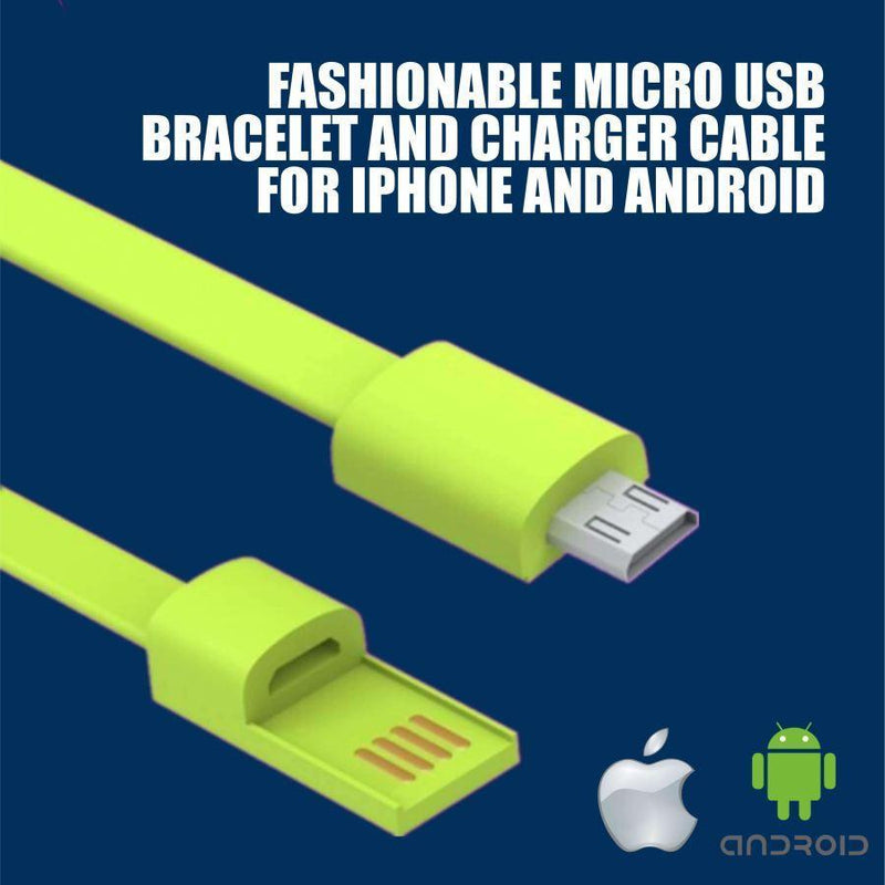 Phone Accessories - Fashionable Micro USB Charging Cable For IPhone And Android!