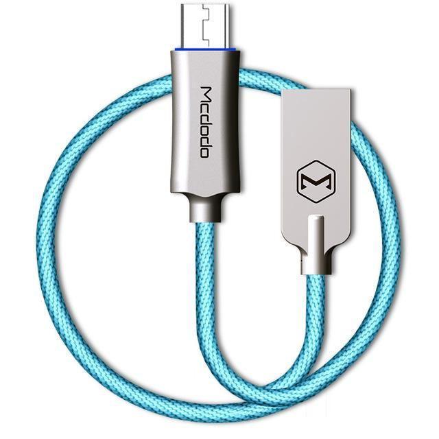 Phone Accessories - ⚡️Lightning Bolt - Smart Braided Charging Cable - Micro USB