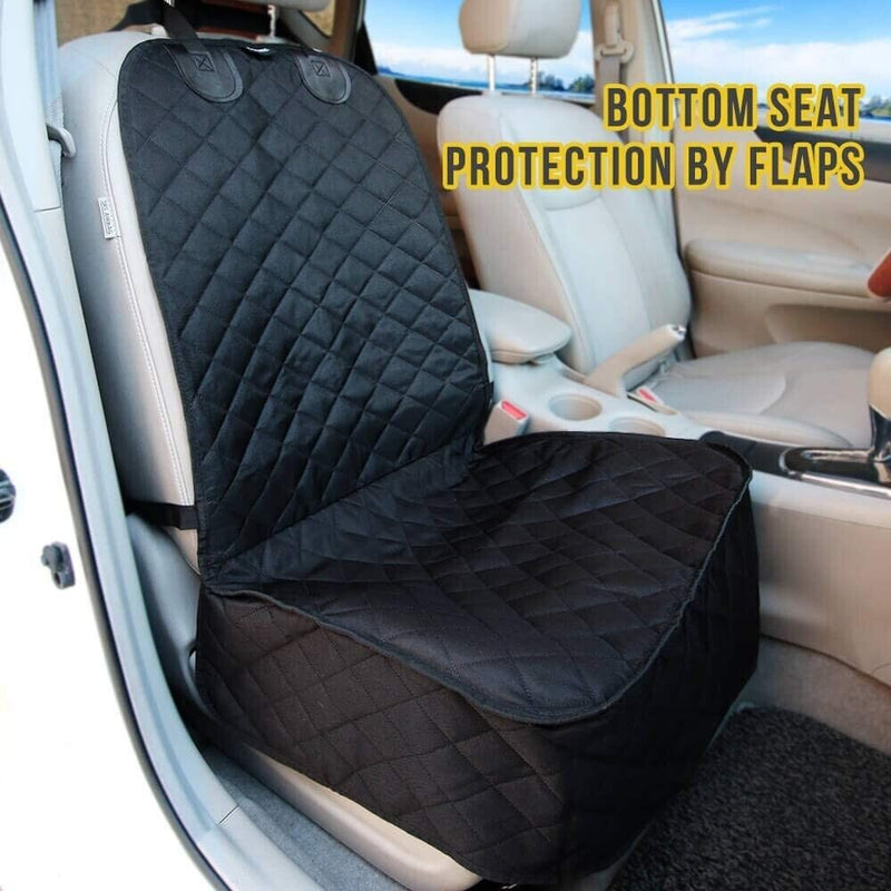 Waterproof Heavy Duty Front Dog Seat Cover, Nonslip &amp; Scratch Proof For Pets