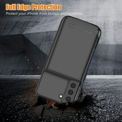 For Galaxy S22 6.1" Rechargeable Battery Case Backup Power Bank [4800mAh] CA