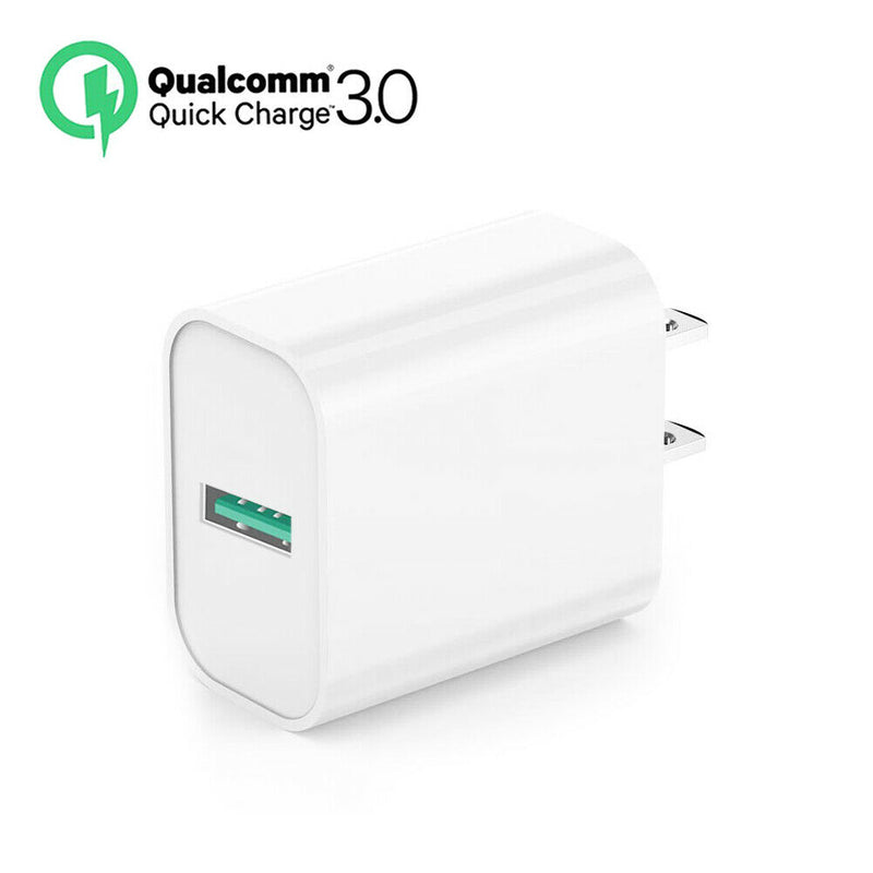 18W Super Quick Charging USB C / USB 3.0 Wall Charger for Apple Samsung LG Sony