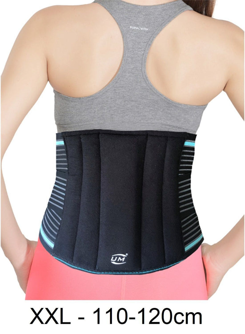 Lumbar Lower Back Support Belt Brace Straps for Pain Relief- Support for Unisex⭐