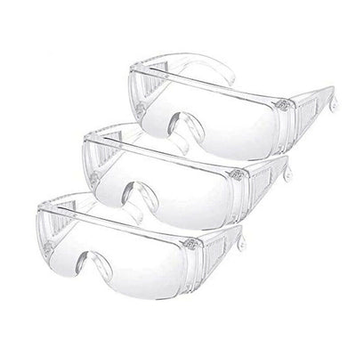 Safety Goggles Industrial Goggles with Anti-Fog & Anti-Scratch Clear Lens 1-5PCS