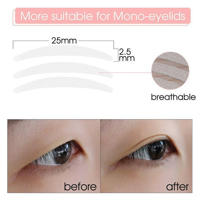 Eyes Double Eyelid Tape Sticker Natural Invisible Adhesive Eye Lift Strips Tool