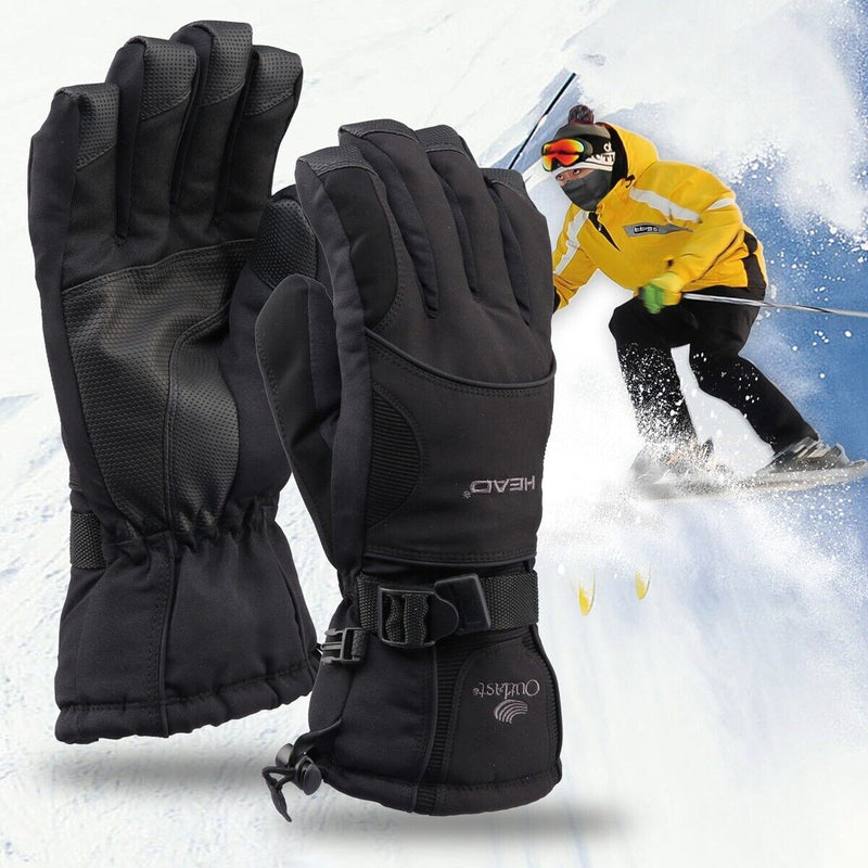 Comfortable Warm Heated Skiing & Snowboard Gloves for Winter Outdoor Activities