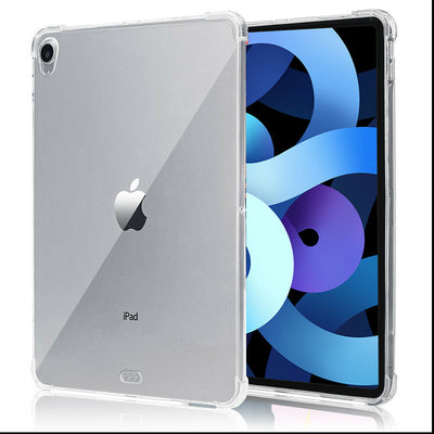 For iPad Air 4th 5th Gen 10.9" Shockproof Slim Clear Soft Case+Screen Protector