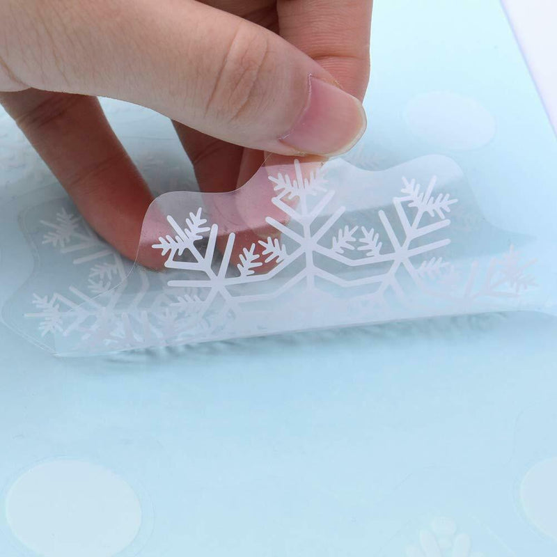 Christmas Removable PVC Window Decals Stickers w/ Xmas Cartoon Pattern [4 style]