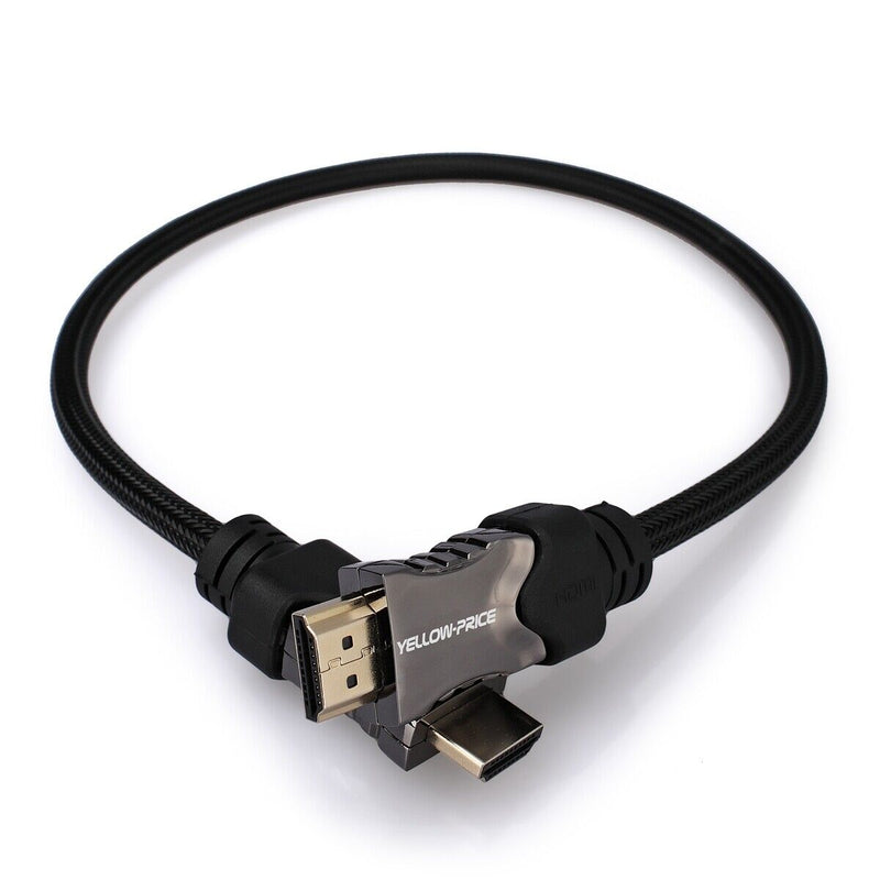 Luxury 2.1 HDMI Cable 8K Ultra High-Speed 48Gbps Lead for Laptop PC HDTV - 1.5FT